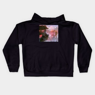 Rick Rolled Chinese Painting Kids Hoodie